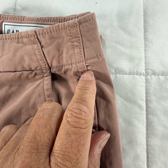 GAP Downtown Khaki Pants Fawn Beige Size 4 B42 - Picture 6 of 10